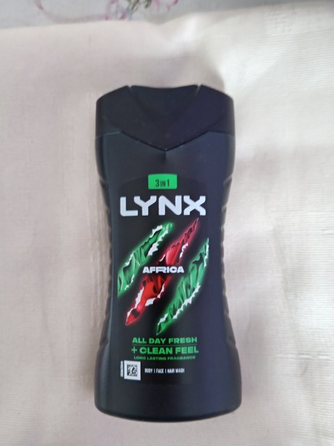 lynx 3in 1 body wash 225ml brand new