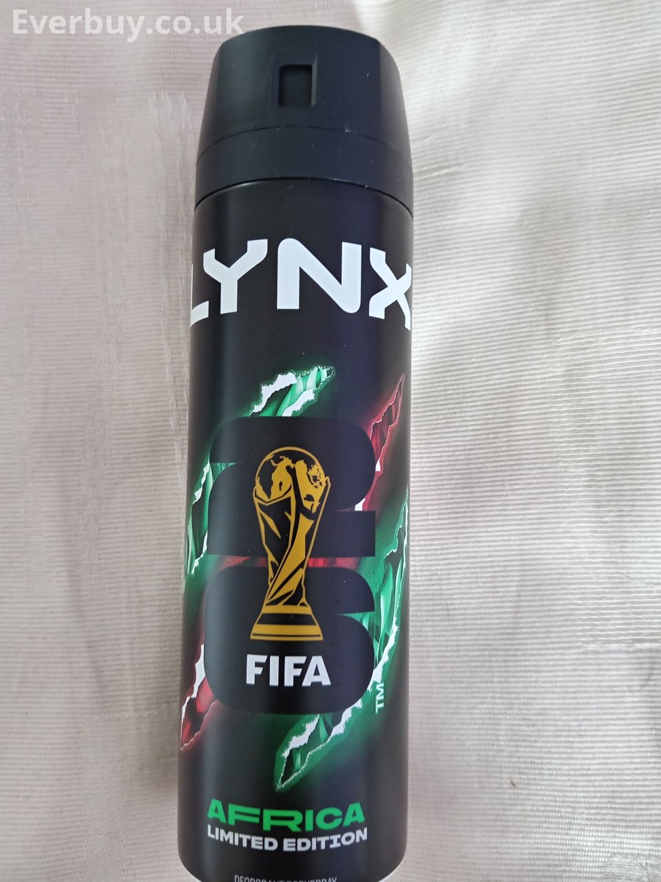 Lynx Africa FIFA Limited Edition Deodorant Spray World Cup Collectible