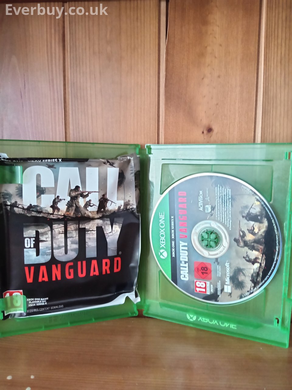Call of Duty Vanguard Xbox One / Series X Physical Disc ( pre owned )