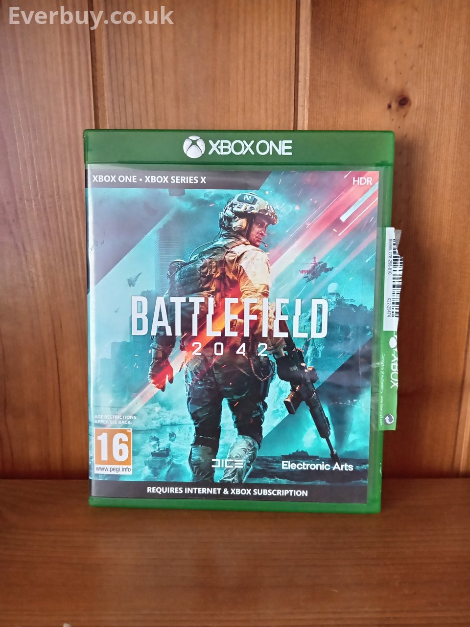 Battlefield 2042 Xbox One / Series X Game Disc — ( pre-owned )